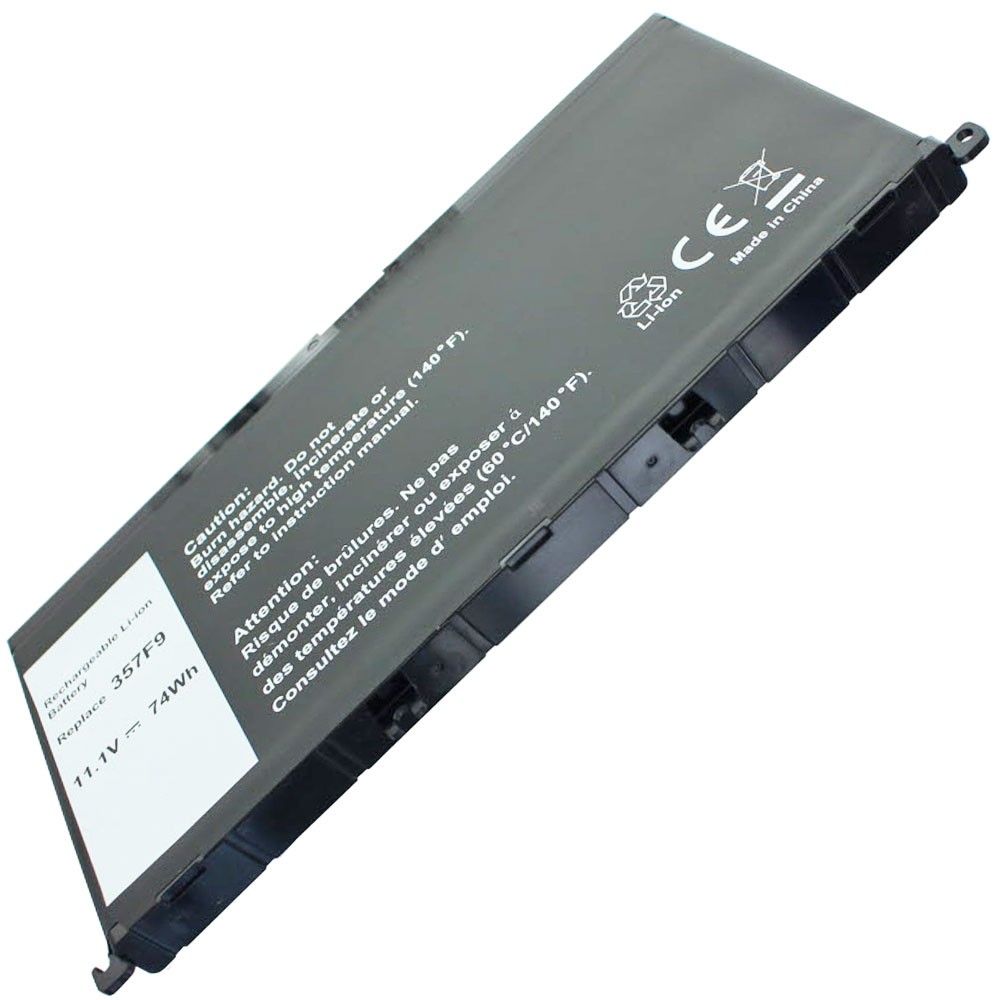 Akku passend für Dell Inspiron 15 7000, 7559, Li-Ion, 11,1V, 6670mAh, 74Wh, built in ohne Werkzeug