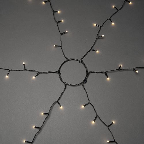 LED Baummantel gefrostet 270 ww LED außen 6660-130