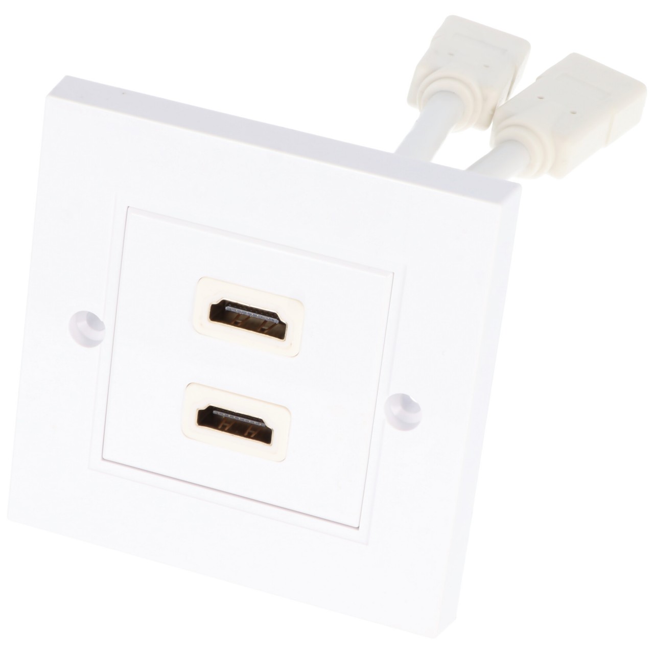 HDMI™-Wanddose 2x HDMI™-Buchse (Typ A)  src=