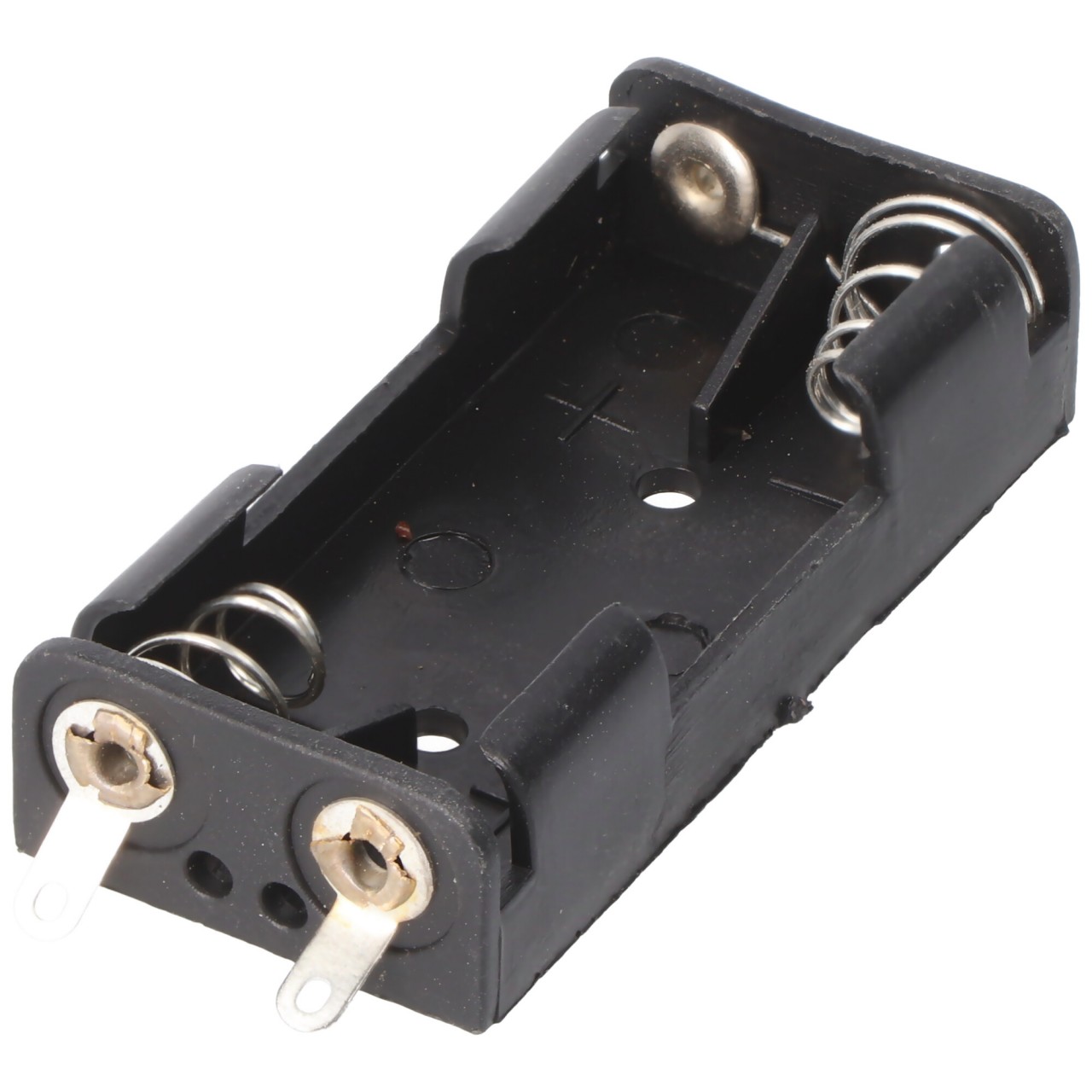 Batteriehalter für 2x Micro mit Lötanschluss – Batteriehalter AAA Micro, Batterie Halterung Elektronik, mit Lötanschluss Kabel (Kunststoff)