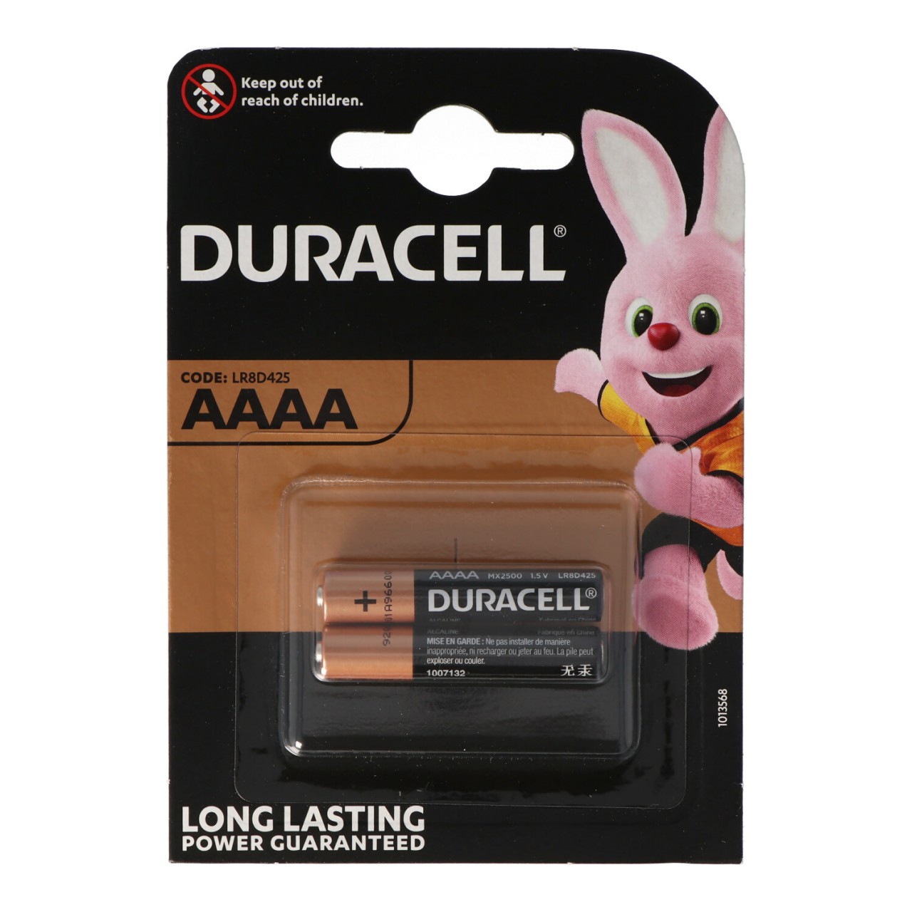 AAAA DURACELL ULTRA M3 MN2500 bitte Abmessungen ca. 41,5 x 8,3mm beachten, Alkaline Batterie LR61