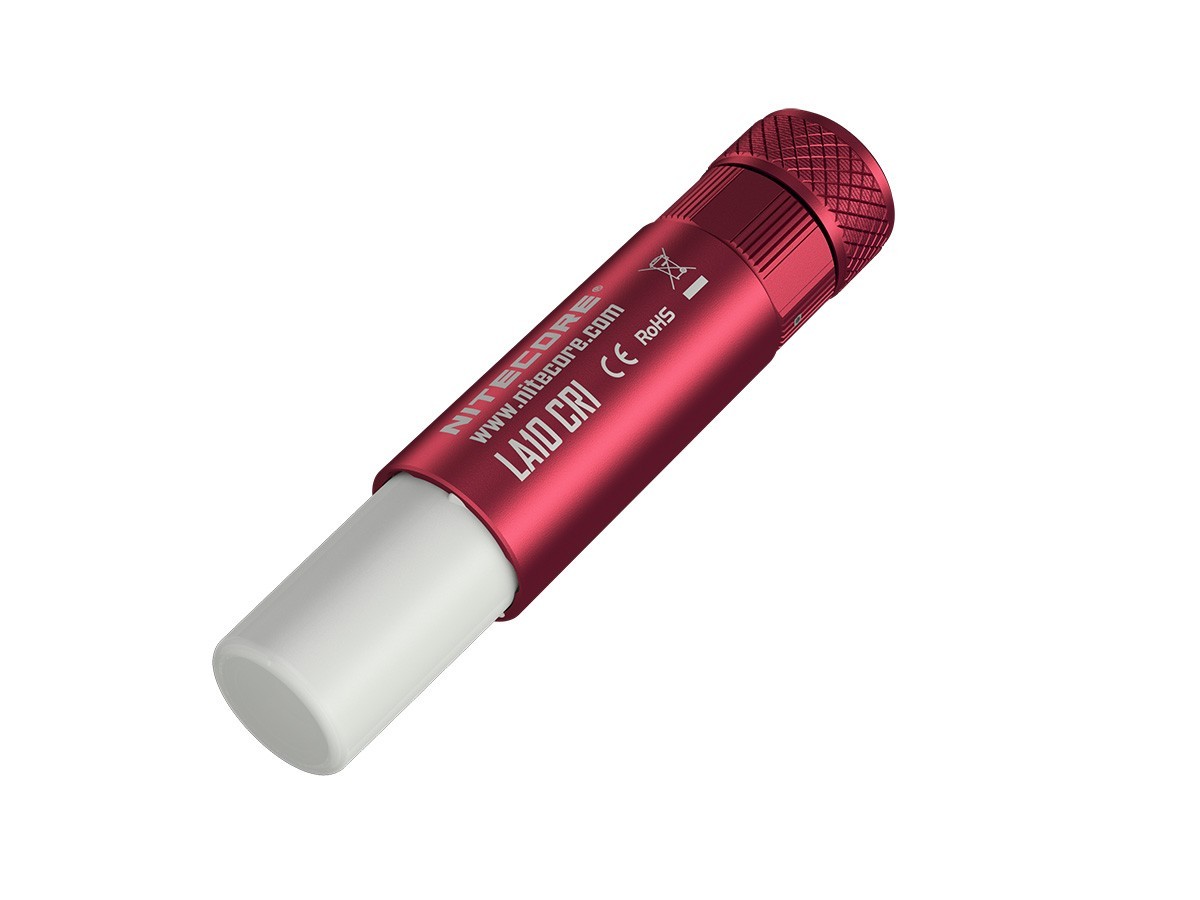 Nitecore LA10 CRI, rot - Camping Laterne Nichia NVSL219B LED 75 Lumen