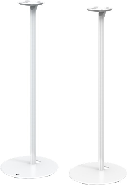 Goobay Lautsprecherständer Modern Era 1 Base, weiß - 2 Stück, kompatibel mit dem Sonos Era 100, mit dem reduzierten Design perfekt auf Sonos-Lautsprecher zugeschnitten