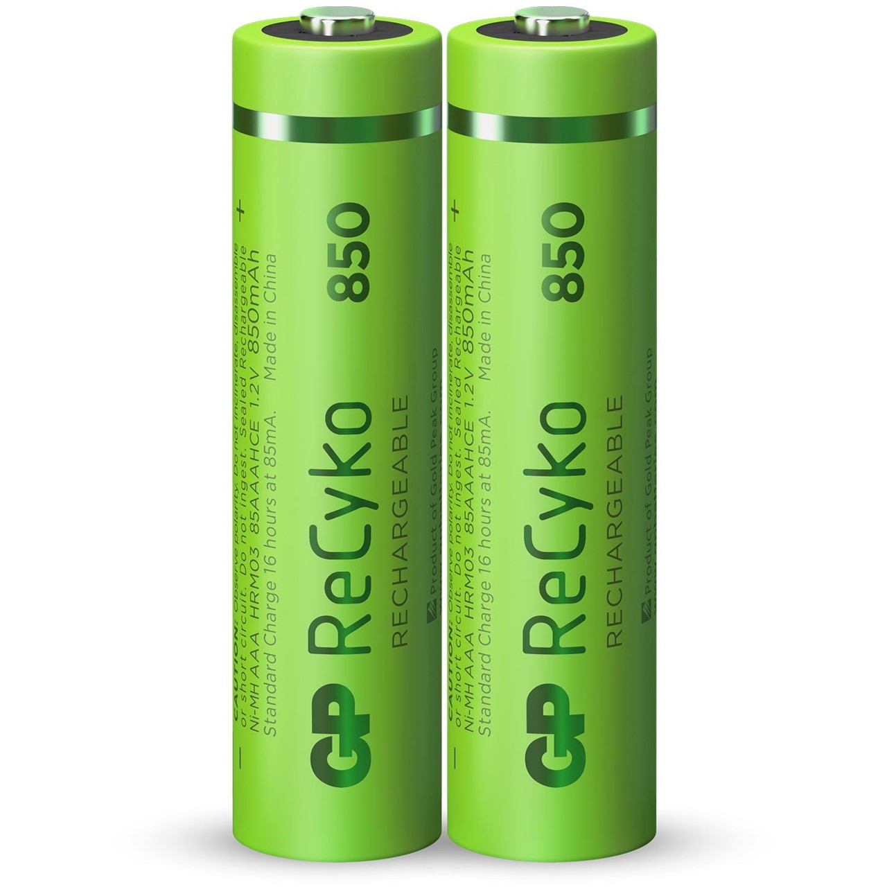 AAA Akku GP NiMH 850 mAh ReCyko 1,2V 2 Stück