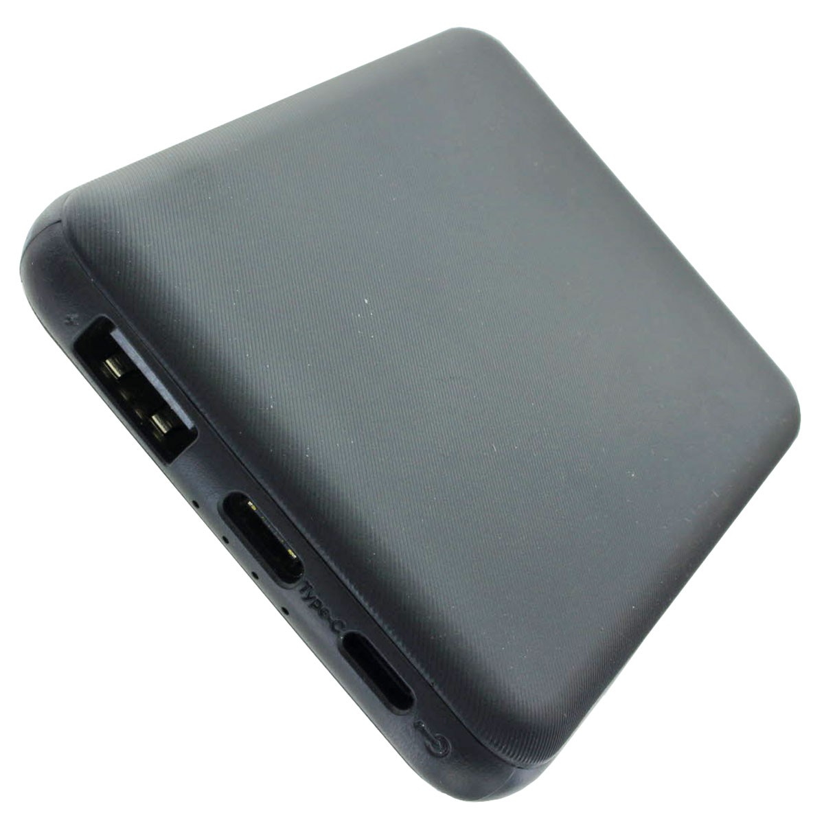 Powerbank Li-Polymer mit 5000mAh, LED-Indikator, Micro-USB und USB-C Ausgang inklusive Apple iPhone USB Sync- und Ladekabel