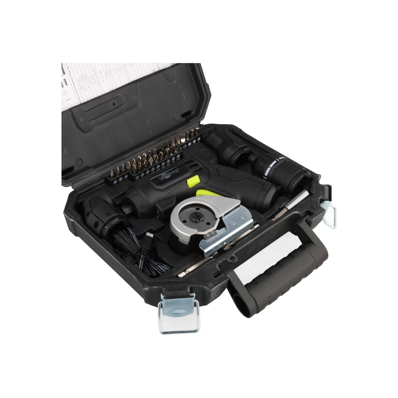 4in1 Mini-Akkuschrauber-Set 35-tlg. – kompakt, flexibel und leistungsstark