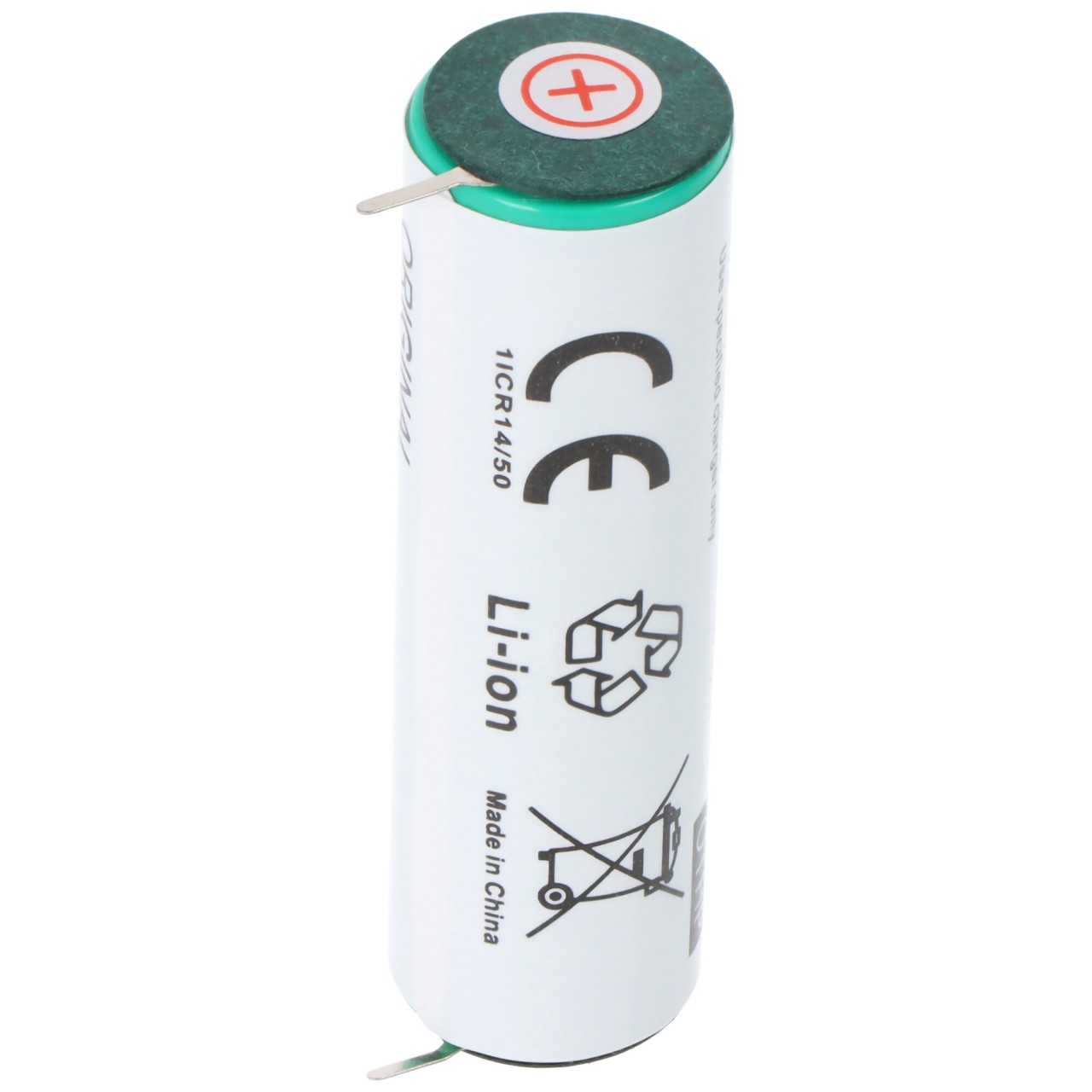 Akku mit kurzen Lötfahnen passend für Philips Sonicare DiamondClean HX9340, HX9350, HX9352, HX9360, 800mAh