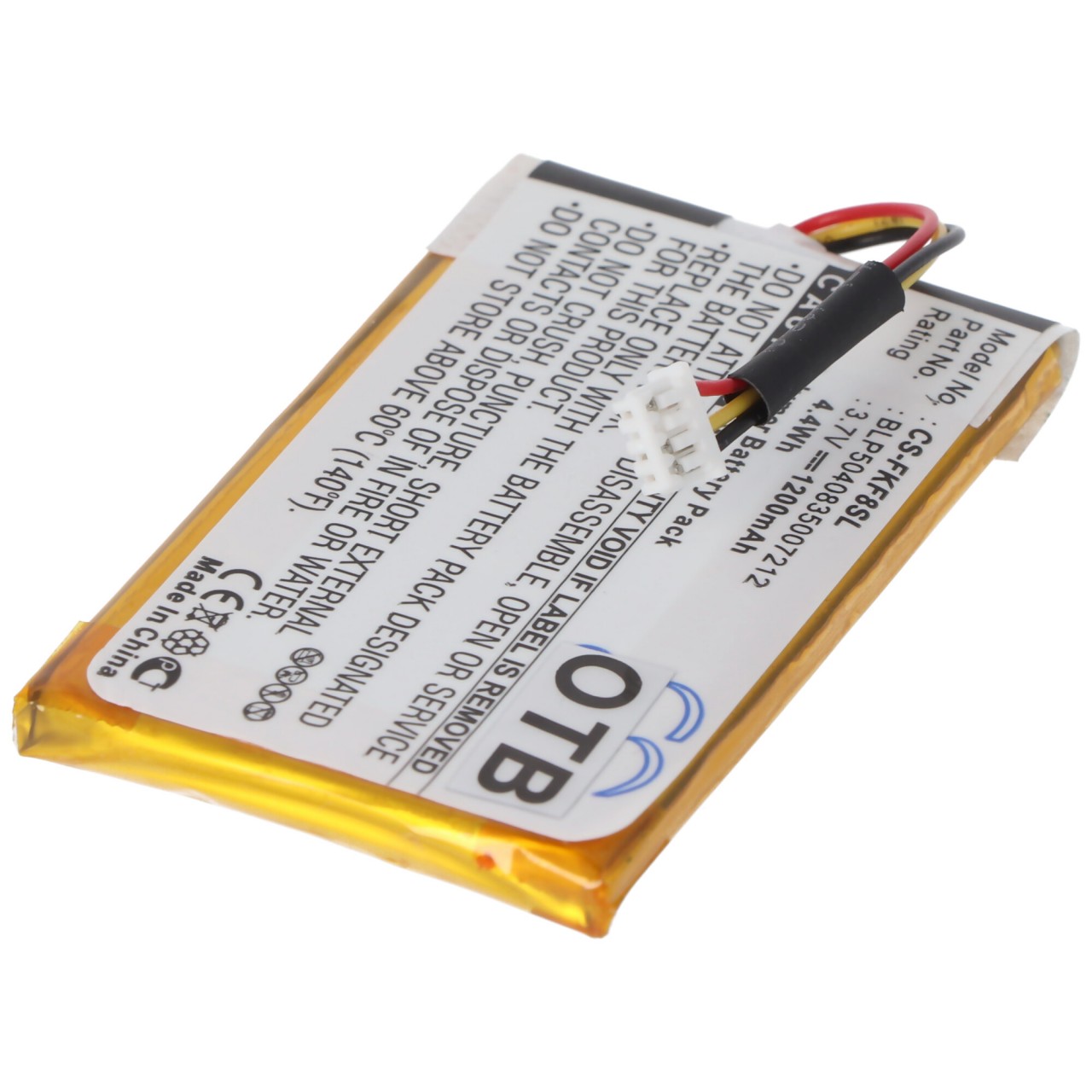 AccuCell Akku passend für Falk F5, F8, F10, F12, BLP5040835007212, beachte mit 4pin Stecker