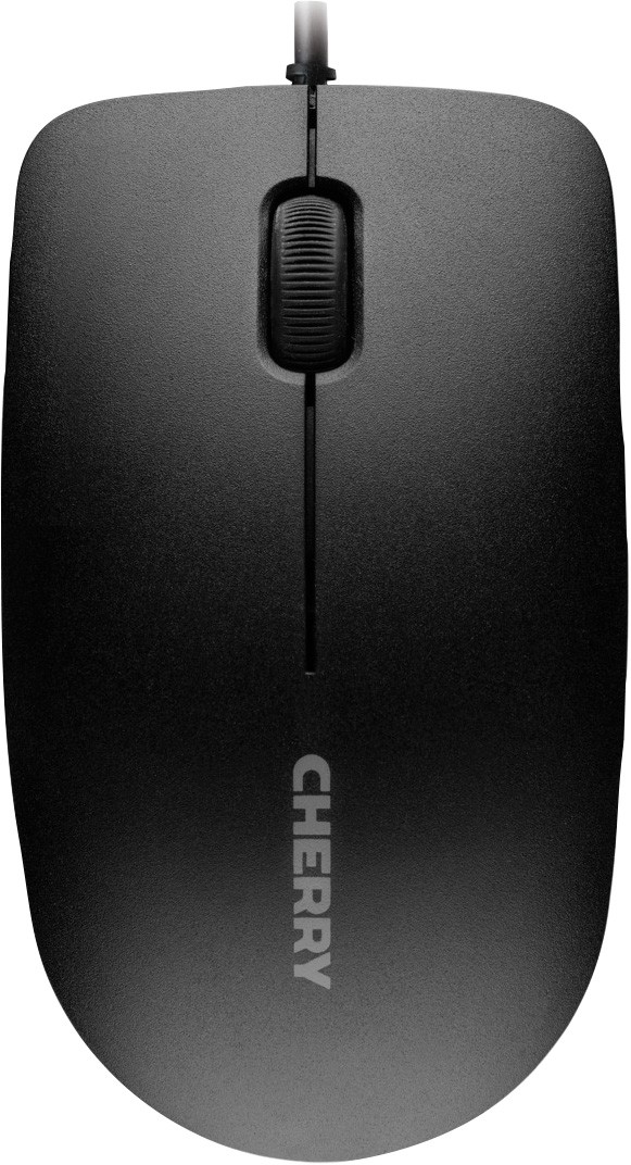 Cherry Maus MC 1000, USB, schwarz Optisch, 1200 dpi, 3 Tasten, Retail
