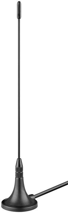 Passive DVB-T/DVB-T2 Mini-Magnetantenne mit 3 dB Antenne