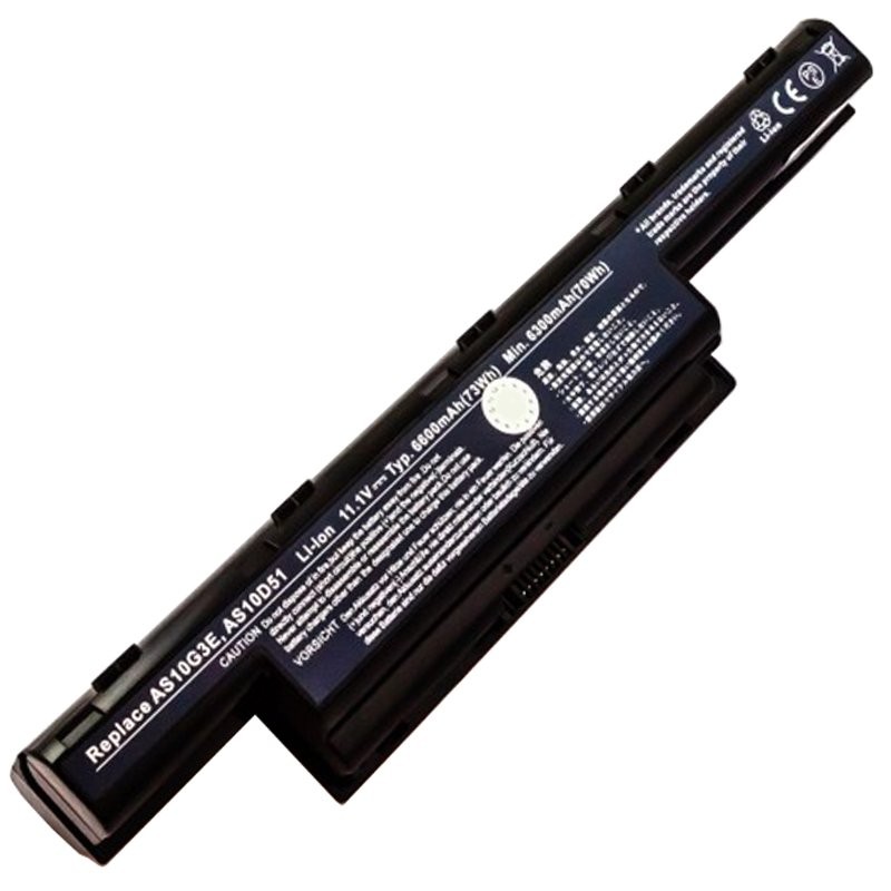 Akku passend für Acer TravelMate P643 und weitere, 11,1 Volt mit 6600mAh