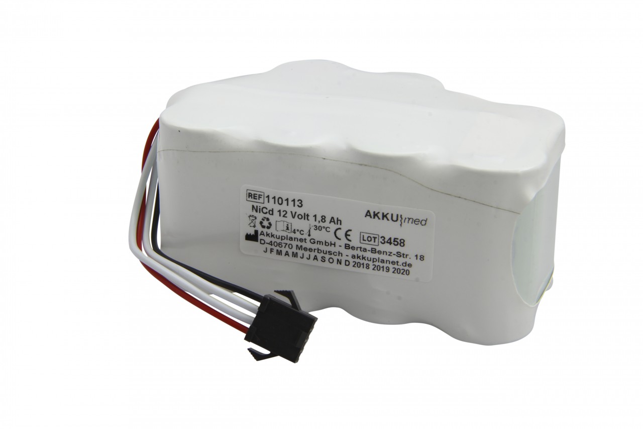 NC Akku passend für Ivac Infusionssystem Signature Gold 7101/ 7130/ 7131/ 7230/ 7231 CE Konform