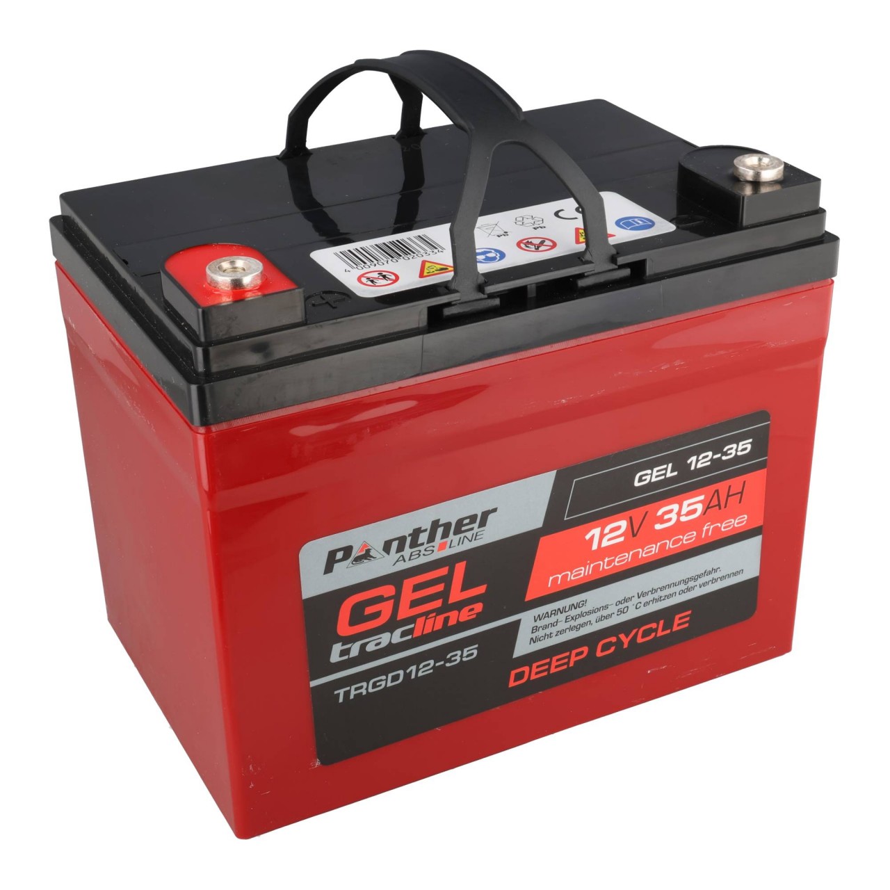 Panther tracline Gel Deep Cycle 12V 35Ah Bleiakku AGM Blei Gel Akku