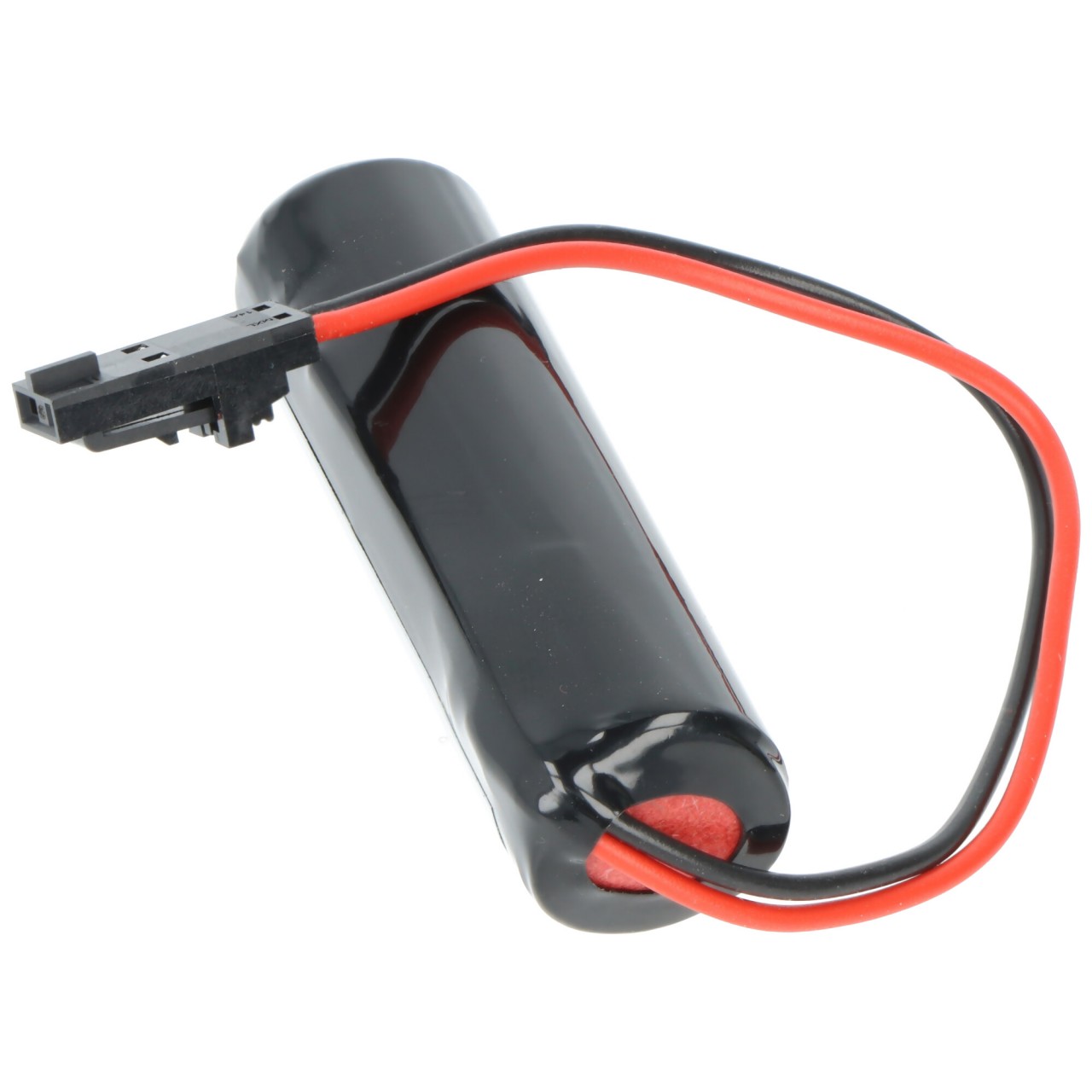 Speicherbatterie passend für Temperatursensor, 1/2 AA Lithium Batterie 3,6V, mit Kabel und Stecker