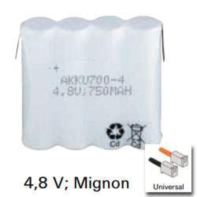 Akku passend für Philips TD4902, TD9260, TD9262