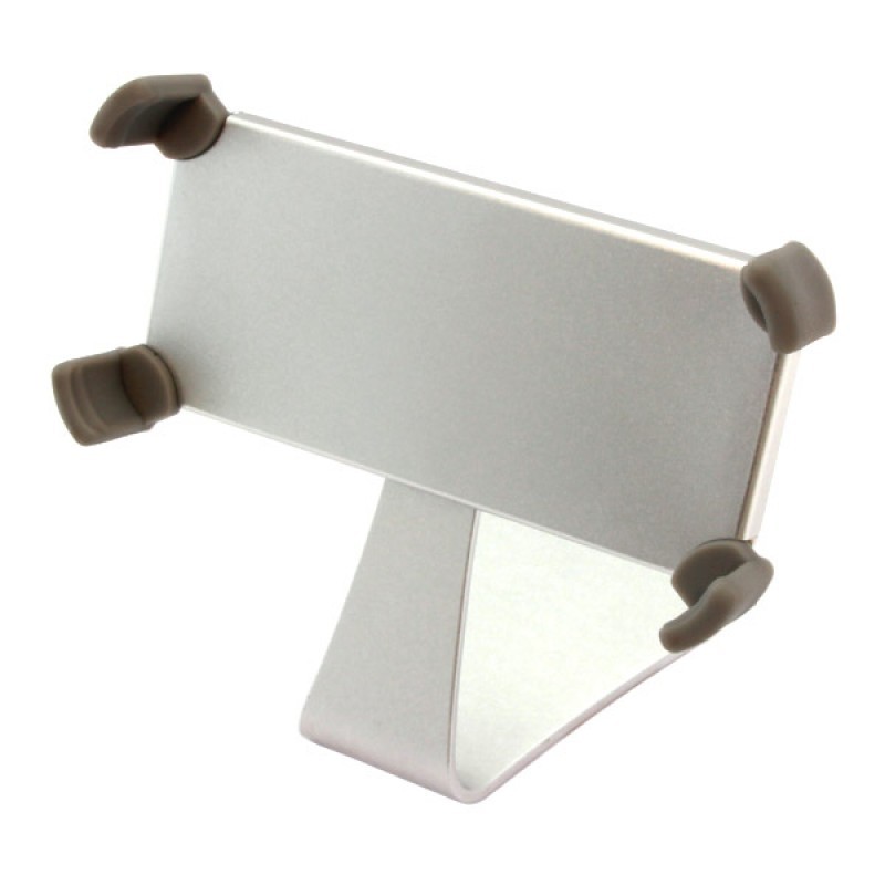 Ständer Alu für iPhone 4 / 4S / 5 Silber - drehbar