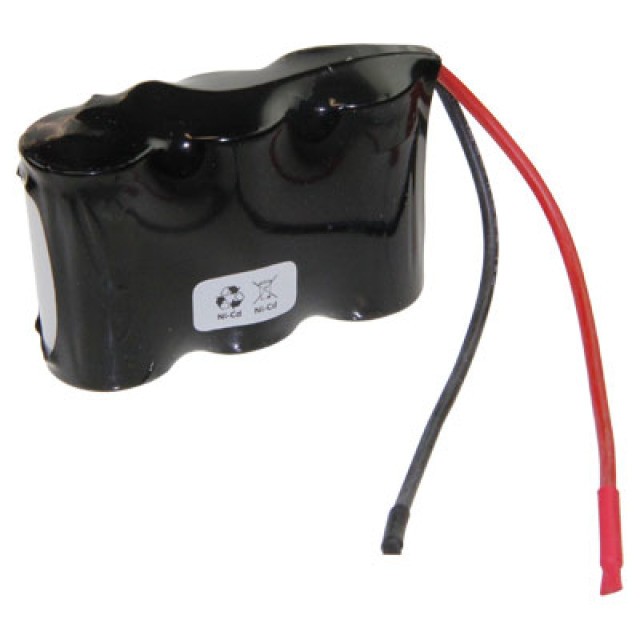 Notbeleuchtungs-Akku F1x3 BlackFox BF-1600SCHT mit Kabel 10cm mit offener Litze 3,6V, 1600mAh