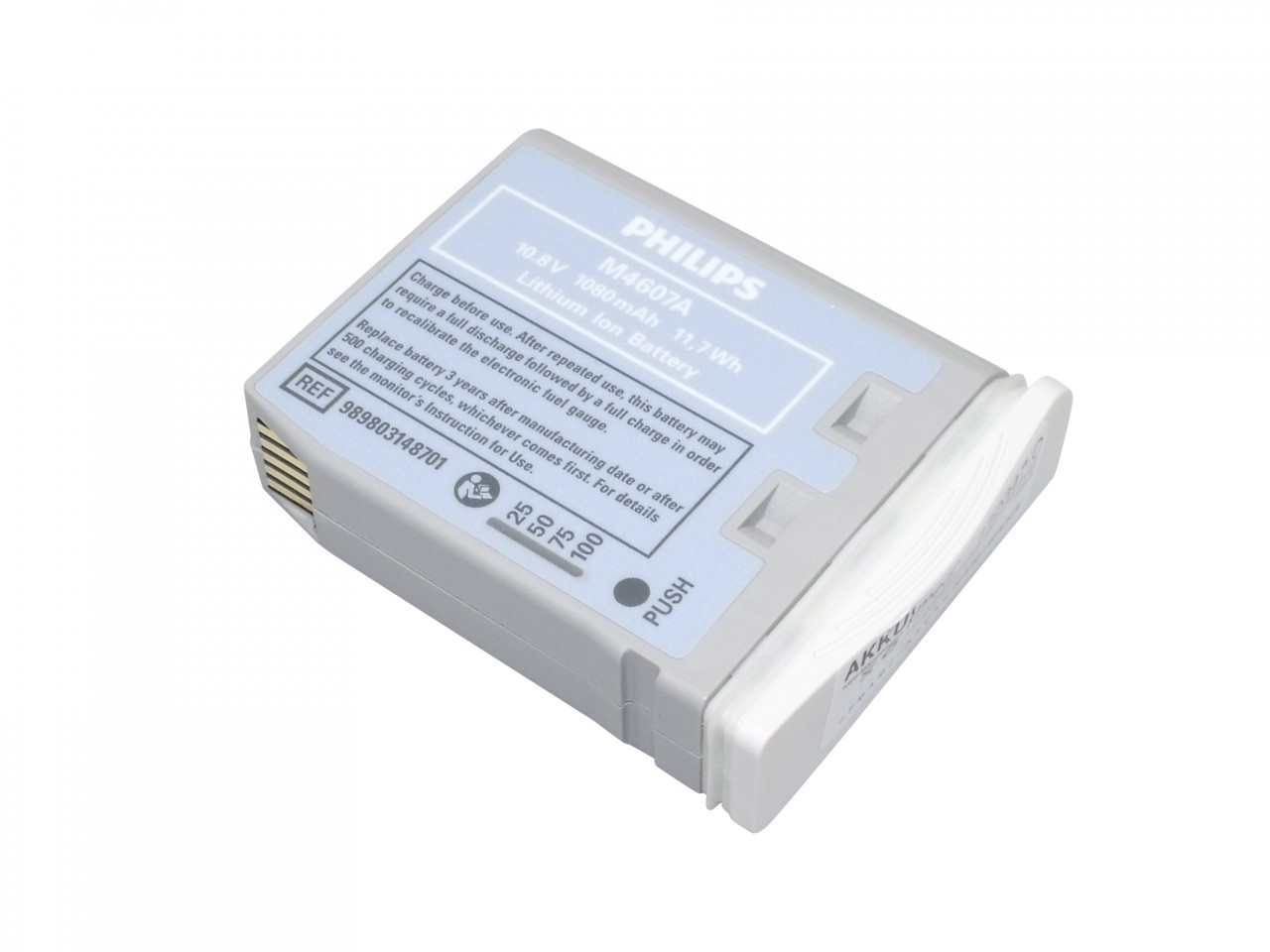 Original Li Ion Akku Philips Monitor Intellivue MP2 - Typ M4607A