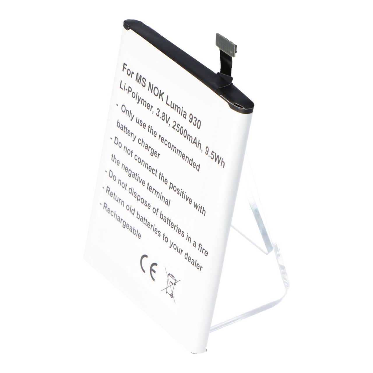 Akku passend für Microsoft Lumia 929, Lumia 930, RM927 Akku BV-5QW