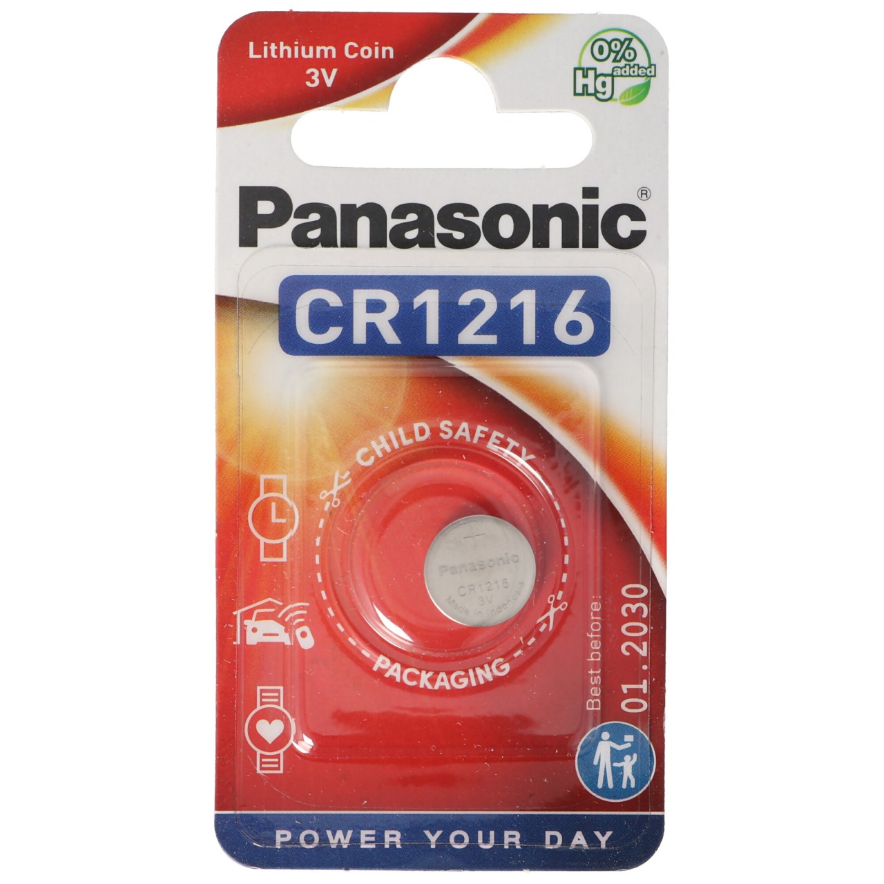 Panasonic CR1216 Lithium Batterie