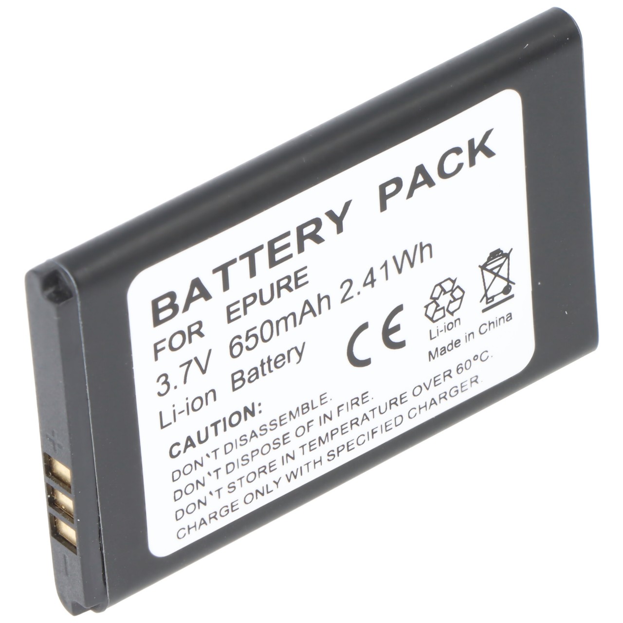 AccuCell Akku passend für Swisscom ePure, ePure fulleco DUO, 043048, 8V20405855, 20405855