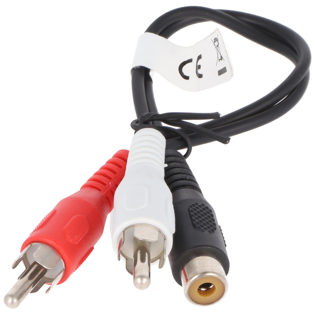 Audio-Video-Kabel 0,2 m 1 x Cinch-Kupplung  src=