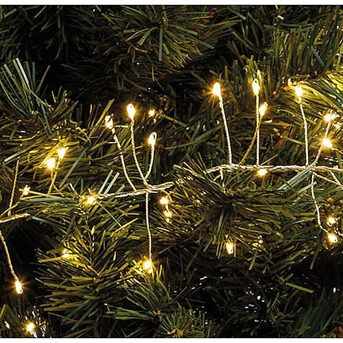 Micro LED-Lichterkette 'Cluster' 1080 flg. ww 55360