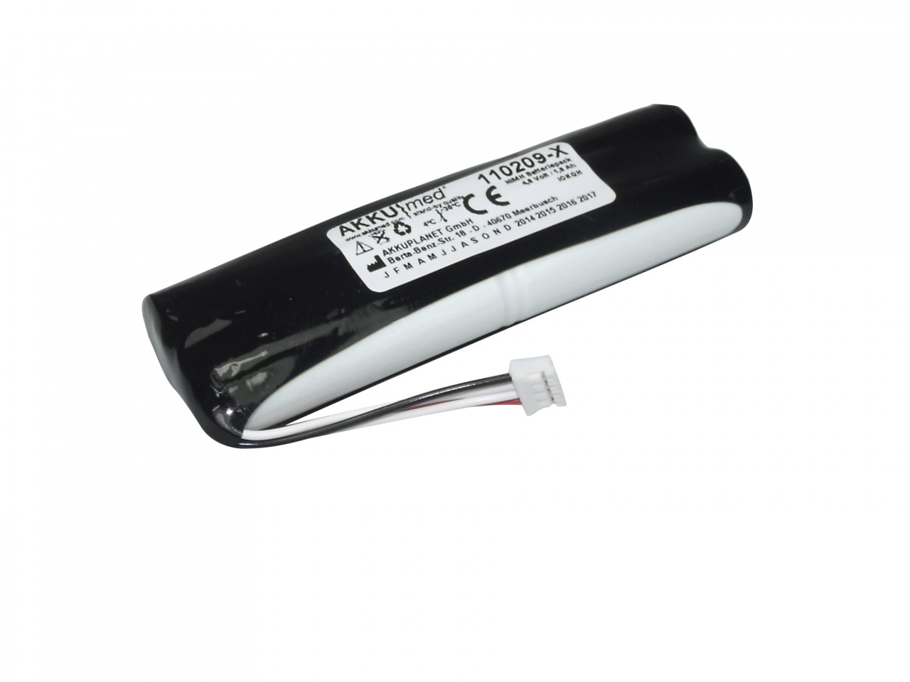 NiMH Akku passend für Fresenius-Vial Ernährungspumpe Applix, Ambix activ, Smart