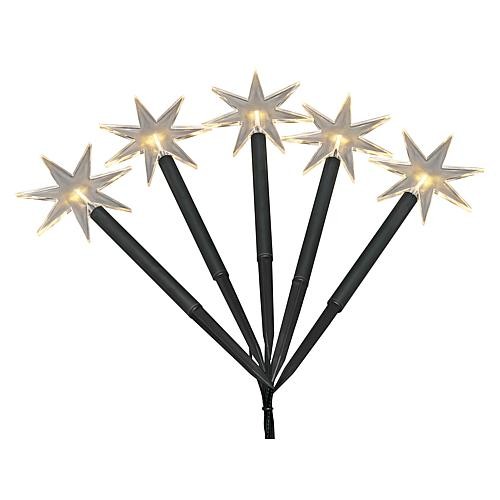 LED Spiessleuchte mit 5 Sternen 5 ww LED 4468-100