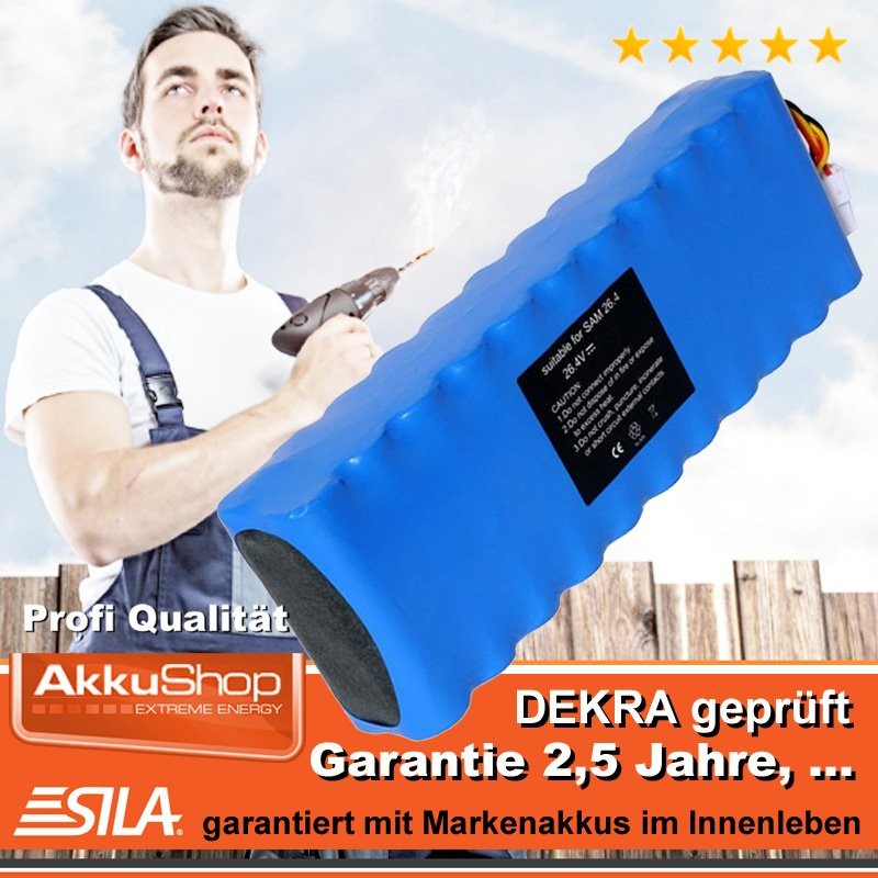 Akku für SAMSUNG NAVIBOT VC-RS60, VC-RS60H, VC-RS62, DJ96-0079A