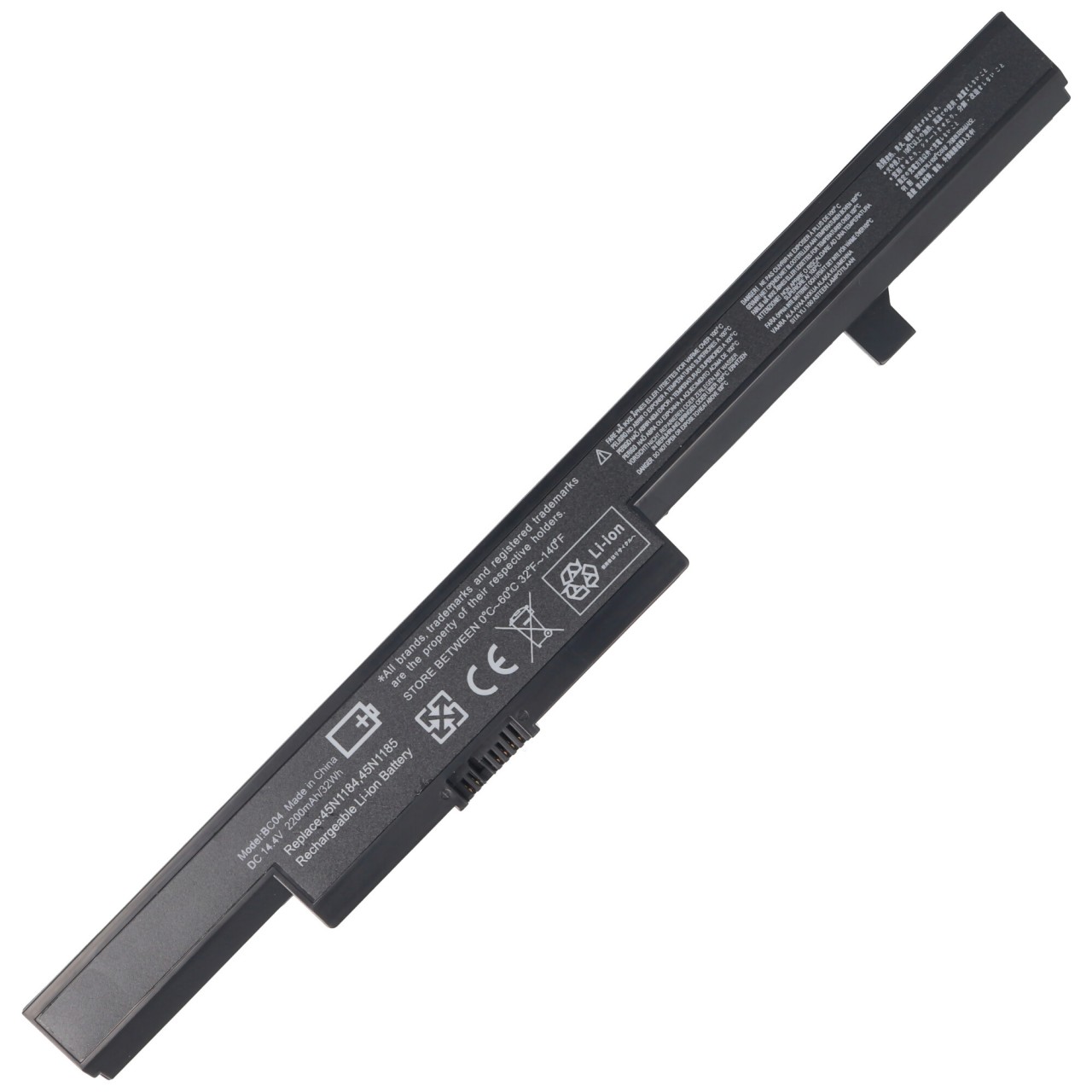 Akku passend für Lenovo B40, N40, N50, Li-Ion, 14,4V, 2200mAh, 31,7Wh, black