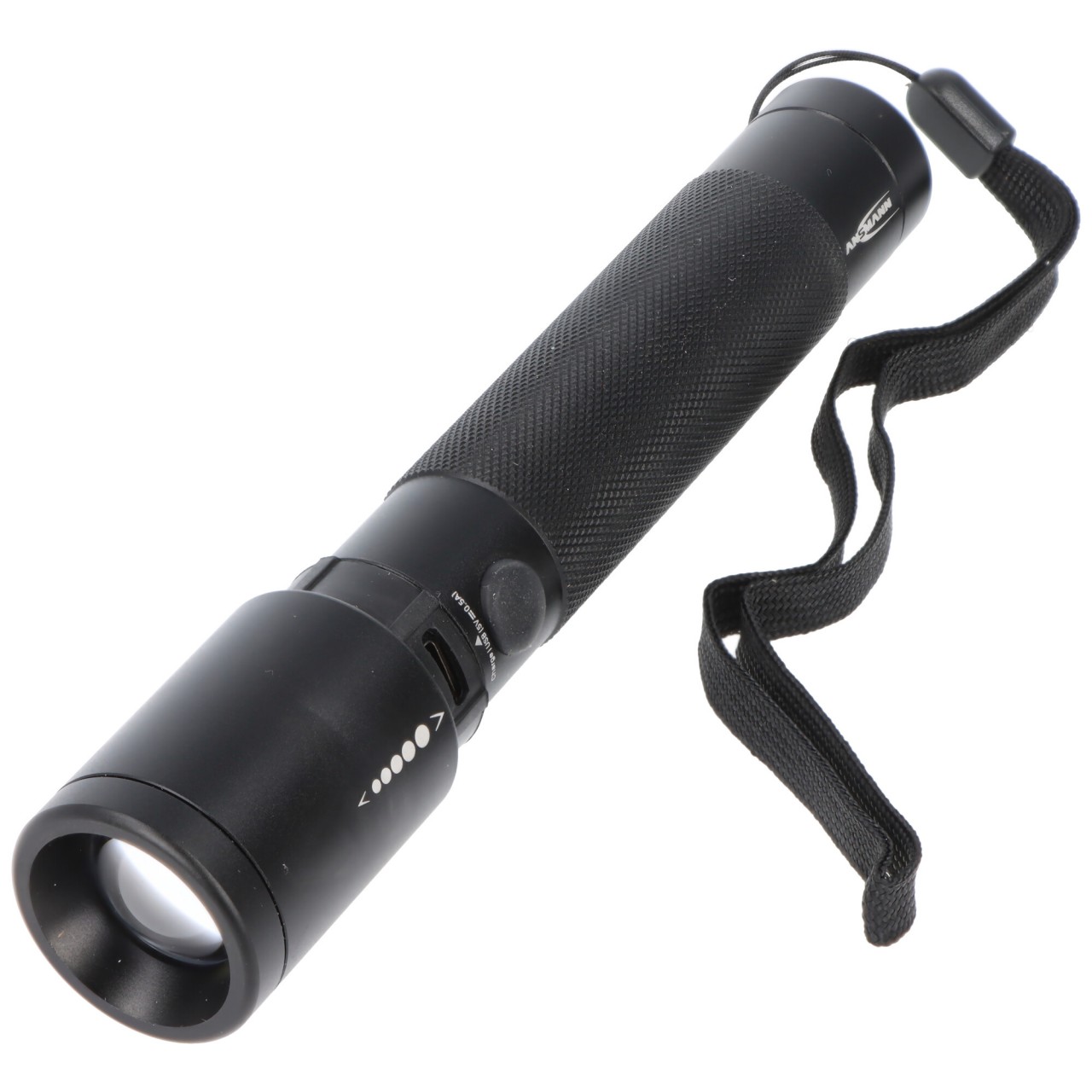 Ansmann LED-Taschenlampe T400FR, mit Fokussierung, 1000 Lumen, wiederaufladbar