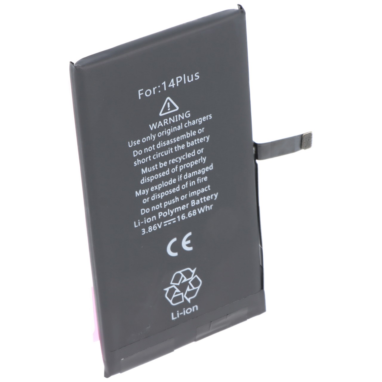 Akku passend für Apple iPhone 14 Plus, Li-Polymer, 3,86V, 4325mAh, 16,68Wh,  ohne Werkzeug