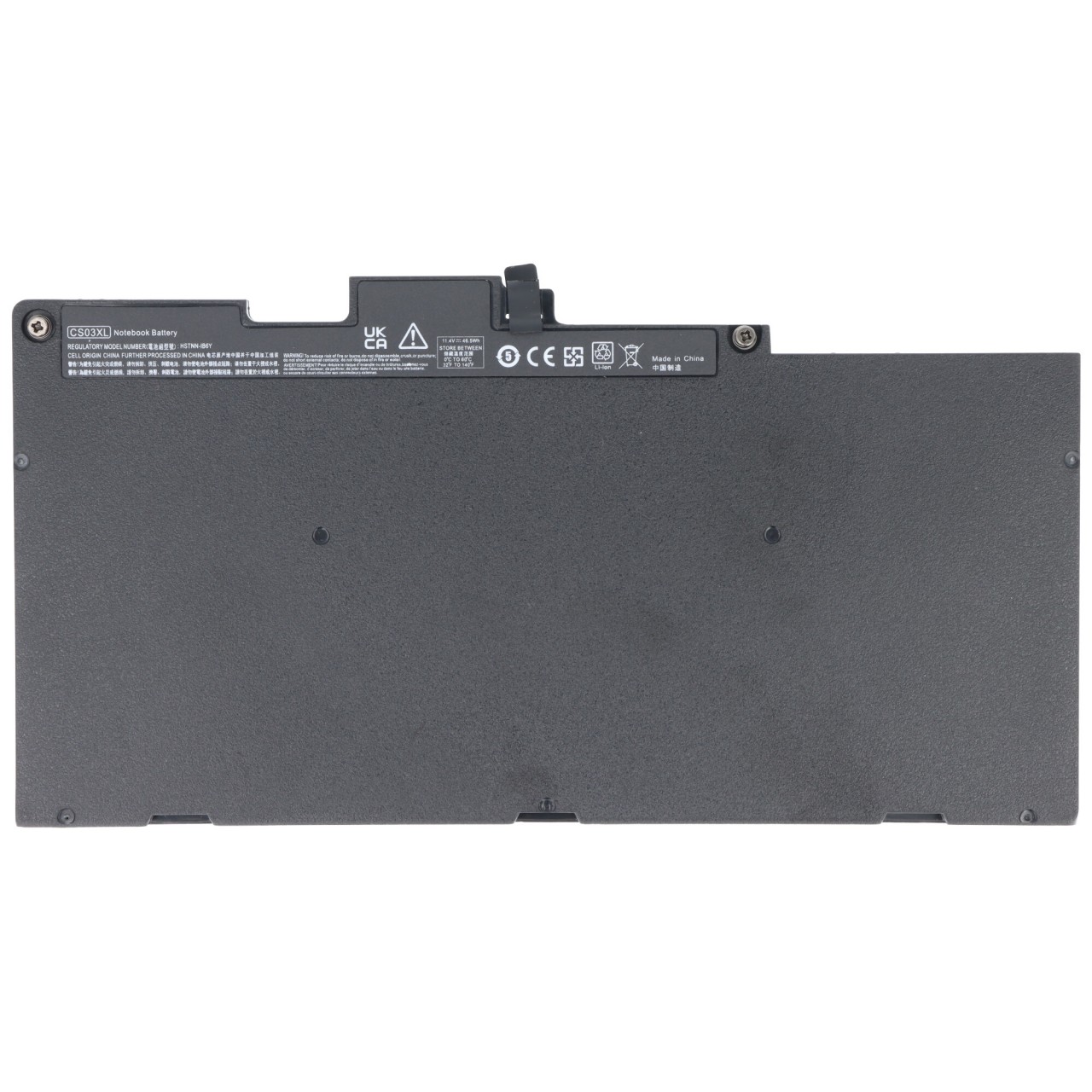 Akku passend für HP EliteBook 745 G3, Li-Polymer, 11,4V, 4050mAh, 46,5Wh, built-in, ohne Werkzeug