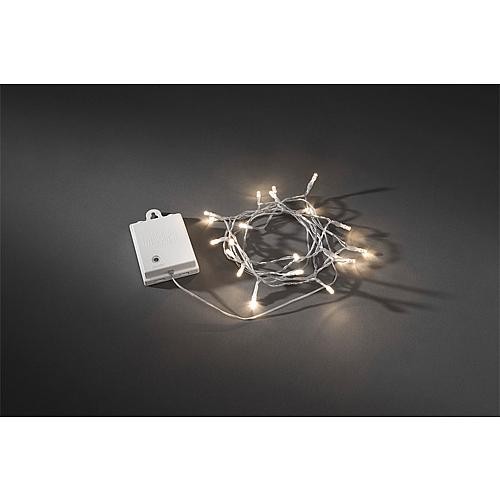 LED Lichterkett.trans.80 ww LED 3728-103 Timer, Batteriebetrieb