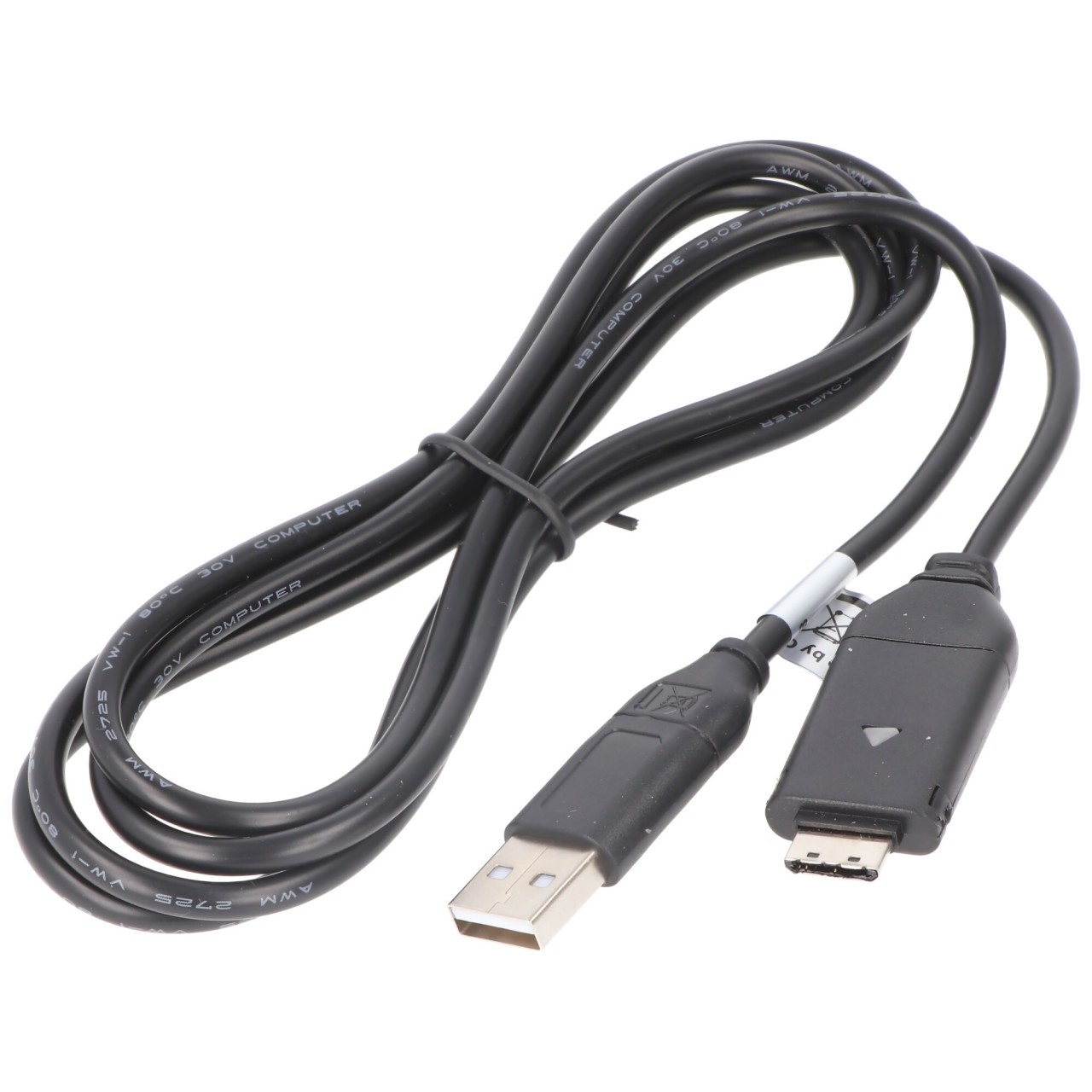 USB-Verbindungskabel passend für Samsung ES55, PL20, WB5500, WB600, WP10