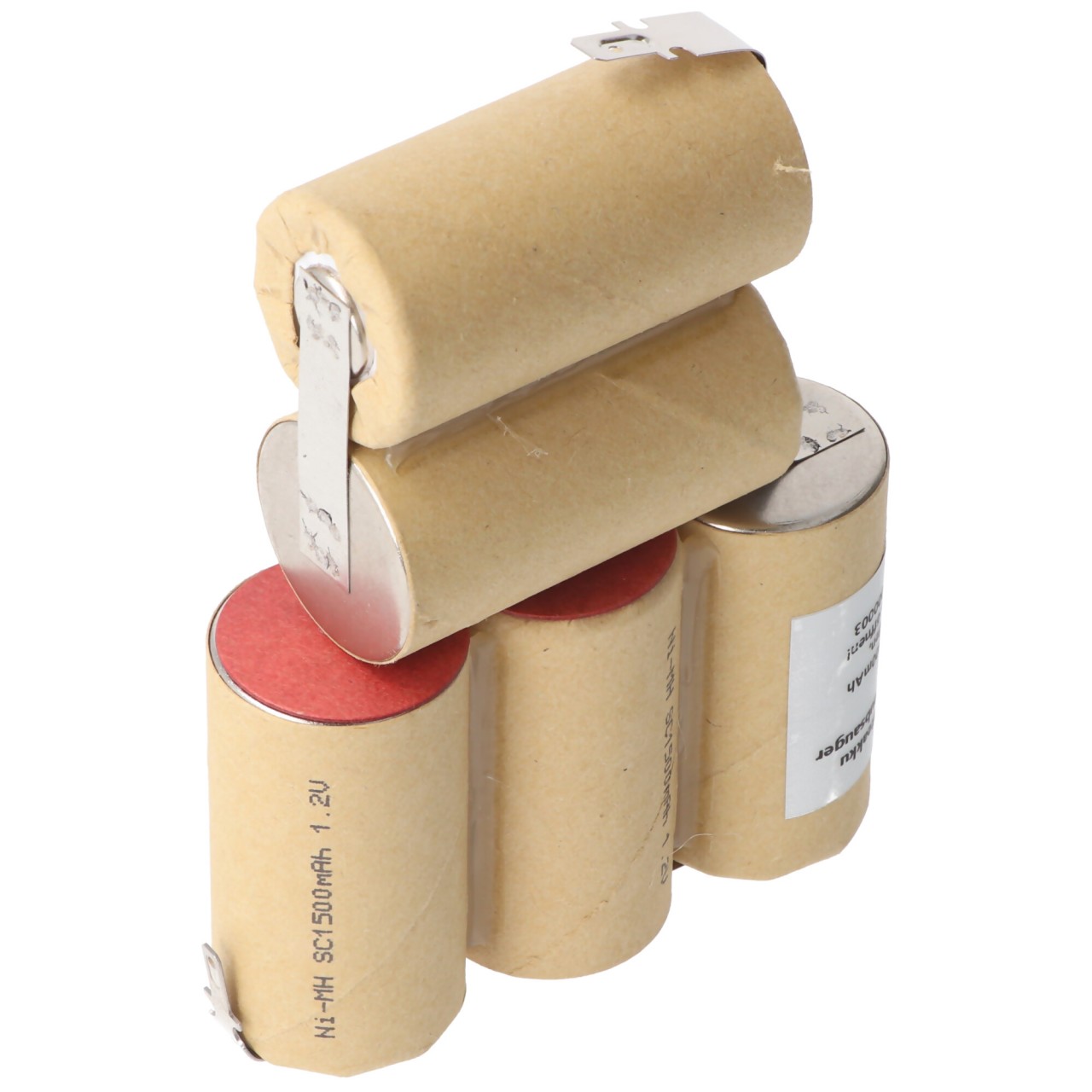 Reinigungsgeräteakku NiMH 6,0V 1500mAh Akku passend für Kirby Handstaubsauger, Selbsteinbau