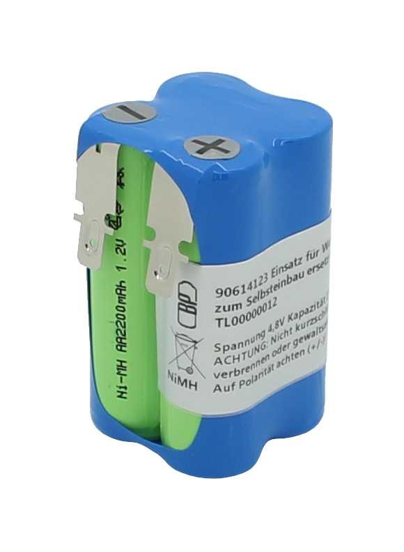 Einsatz für Werkzeugakku NiMH 4,8V 2200mAh zum Selbsteinbau ersetzt Makita TL00000012