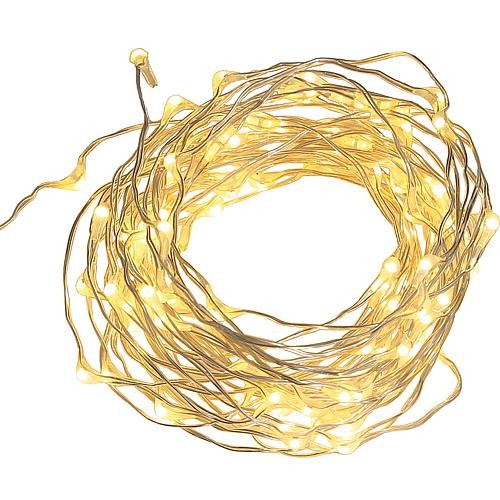 LED-Draht-Lichterkette 'Dew Drops' mit USB Anschluss 456-50