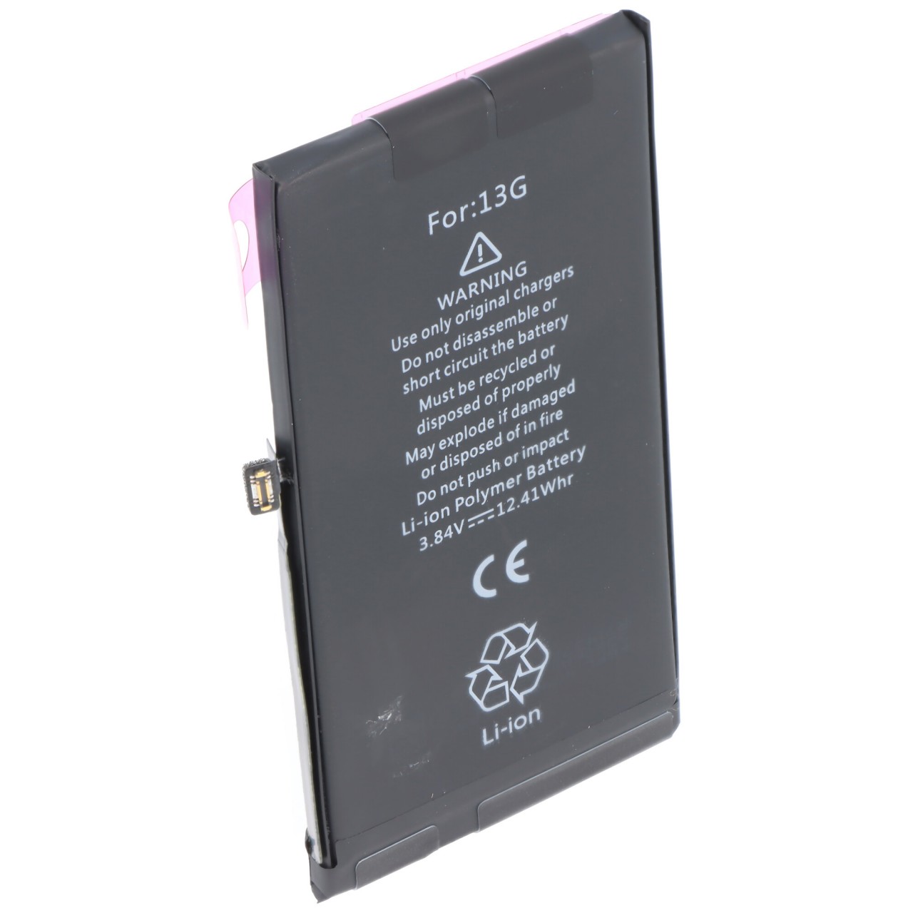 Akku passend für Apple iPhone 13, Li-Polymer, 3,84V, 3227mAh, 12,4Wh, built-in, ohne Werkzeug