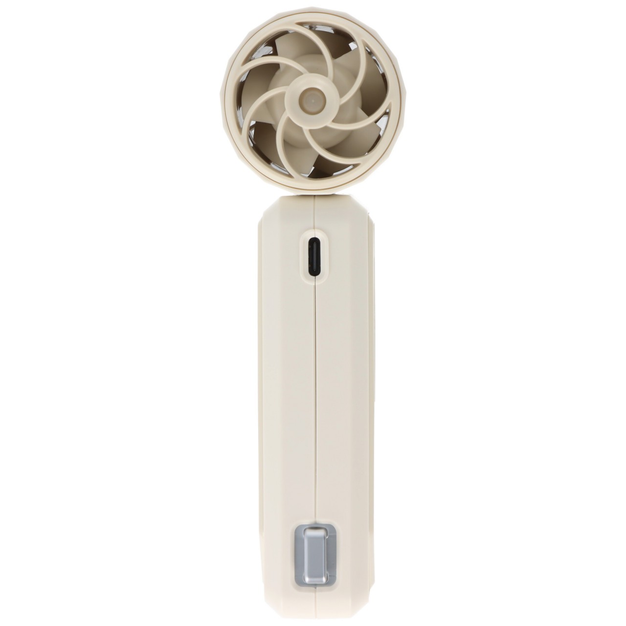 Verbatim Handventilator Cool'n'Go AirJet weiss/silber, Aufladen mit dem USB-A auf USB-C Kabel