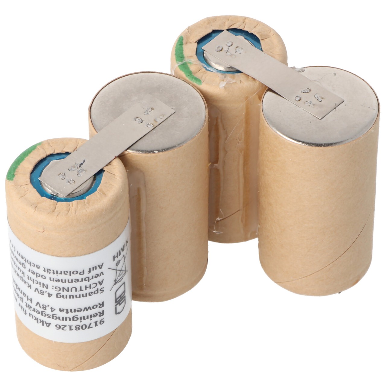 Akkupack zum Selbsteinbau passend für Handstaubsauger Akku Rowenta AC-20 4,8V 3000mAh