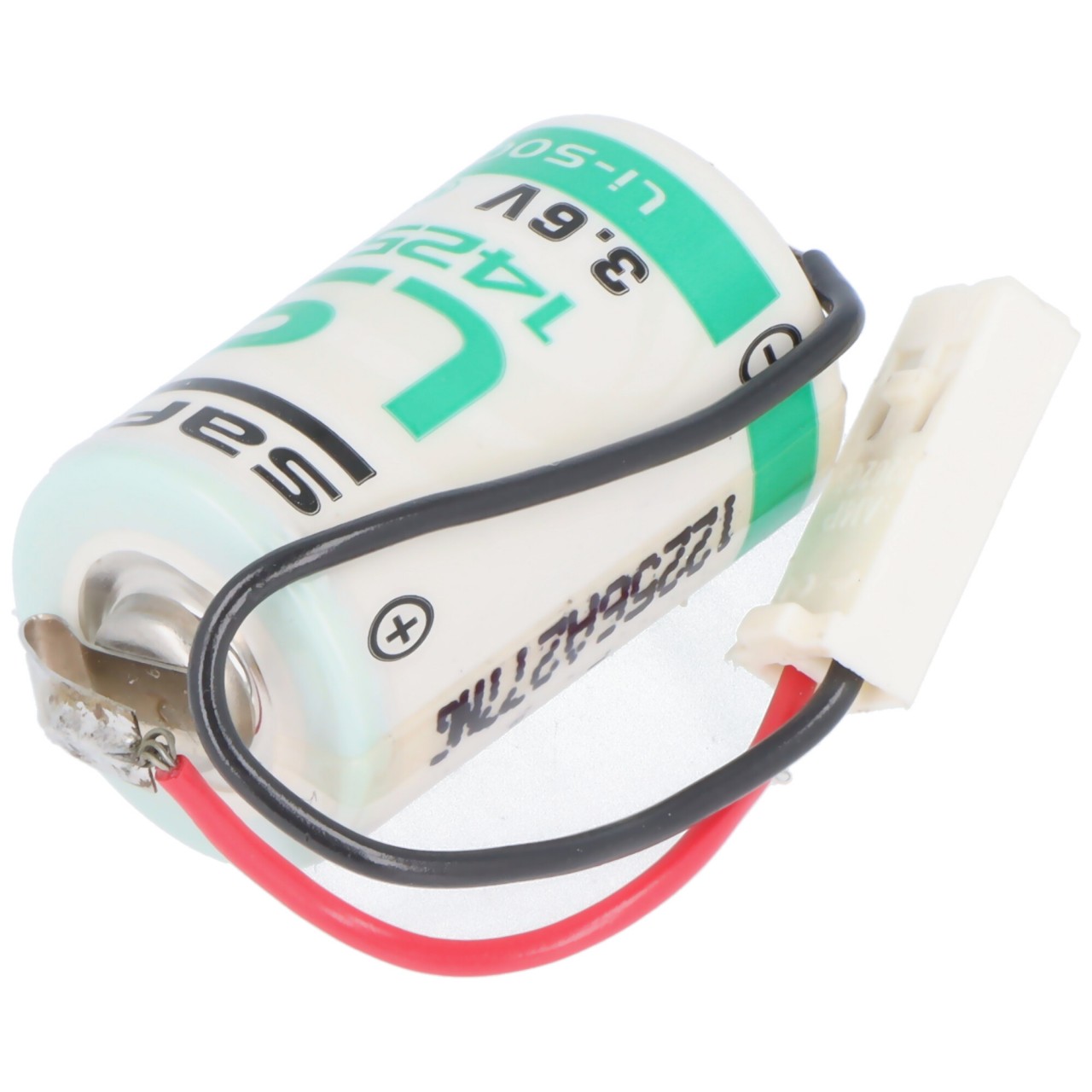 3.6V Ersatzbatterie CR1/2AA mit Kabel und Stecker passend für die Siemens 575332TA Batterie, 3,6 V