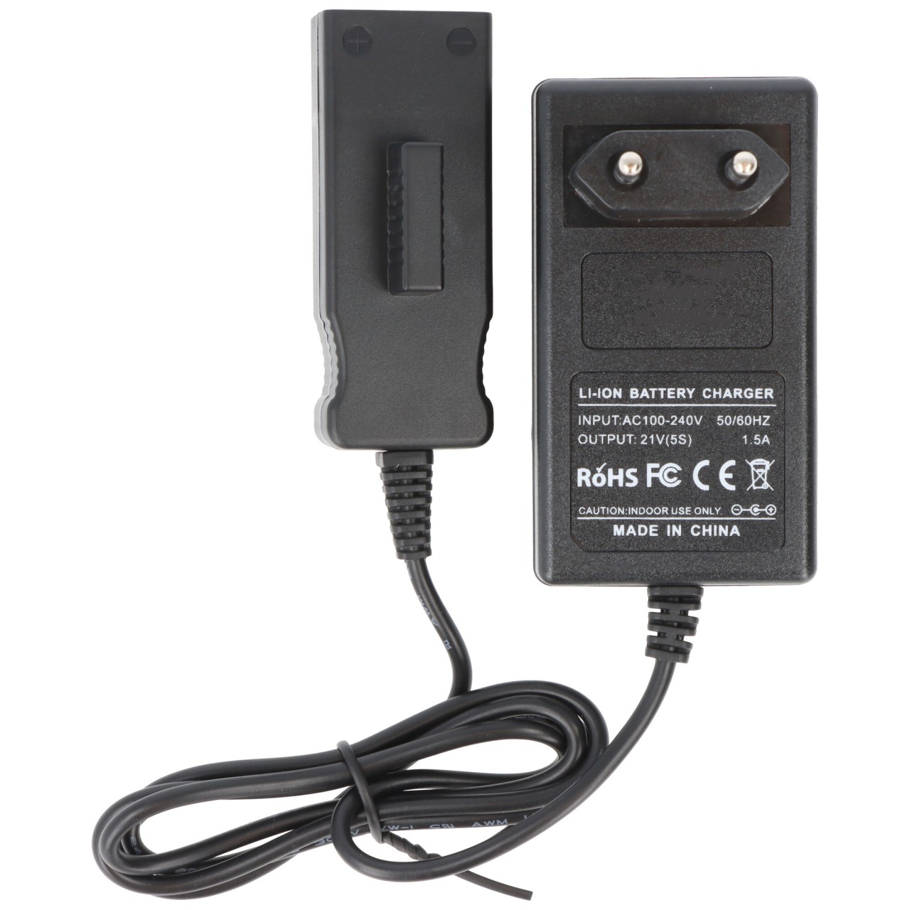 Ladegerät passend für Gardena 008A231, nur passend für Gardena 18V 008A231 Li-Ion Akku, Ladestrom 0,8A