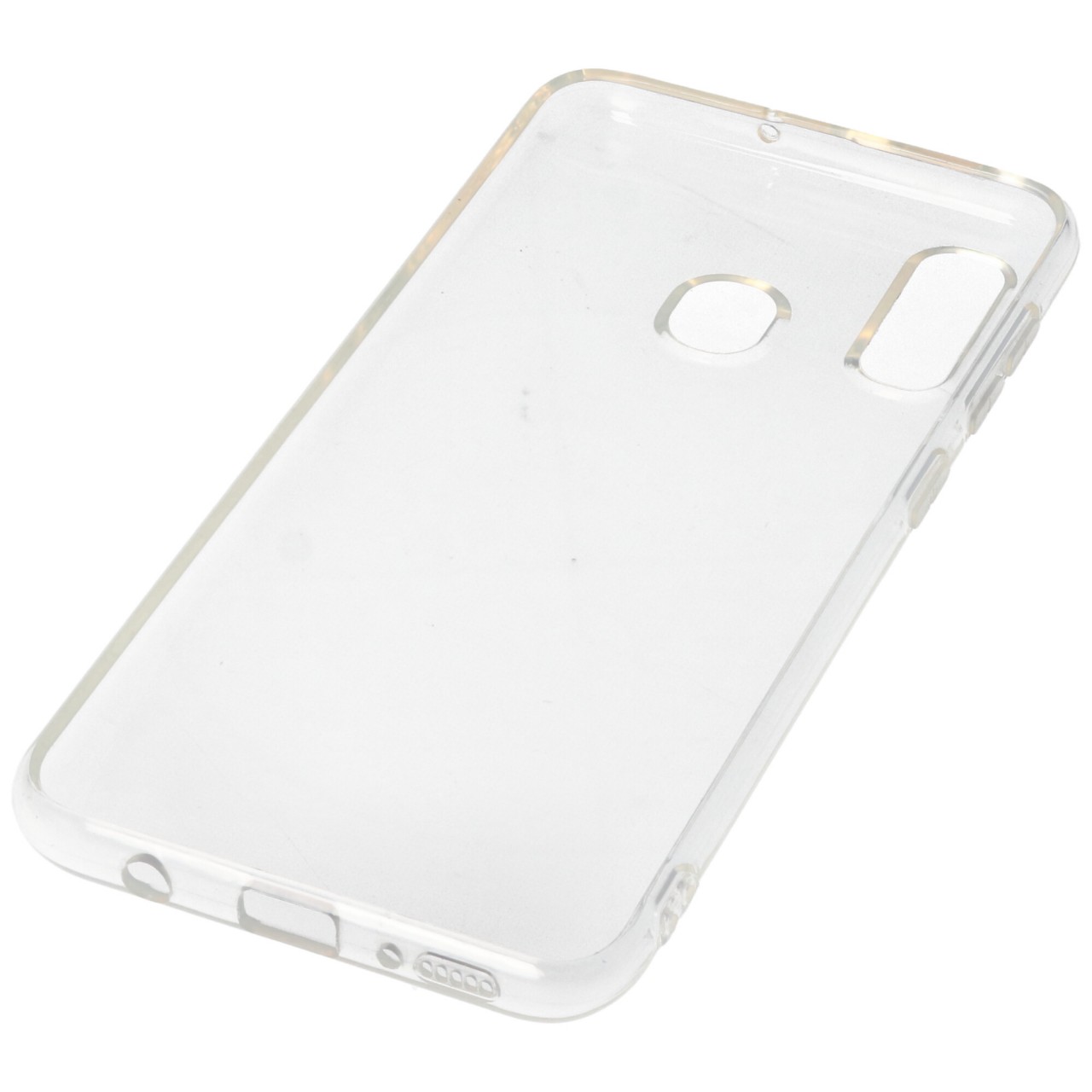 Hülle passend für Samsung Galaxy A20 / A30 - transparente Schutzhülle, Anti-Gelb Luftkissen Fallschutz Silikon Handyhülle robustes TPU Case