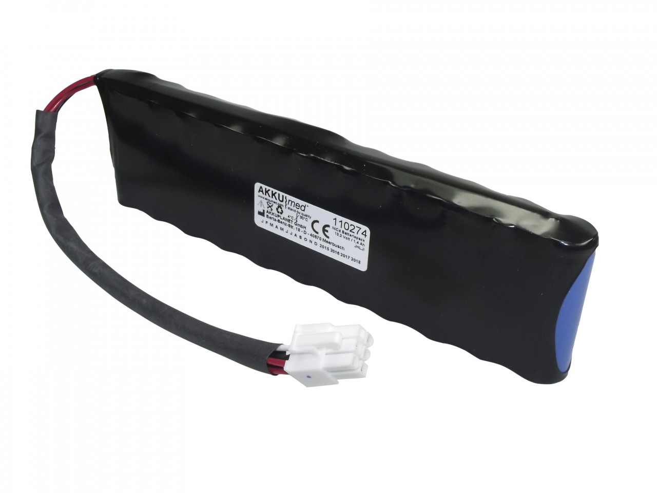 NC Akku passend für GE Hellige Marquette Monitor Solar 9500