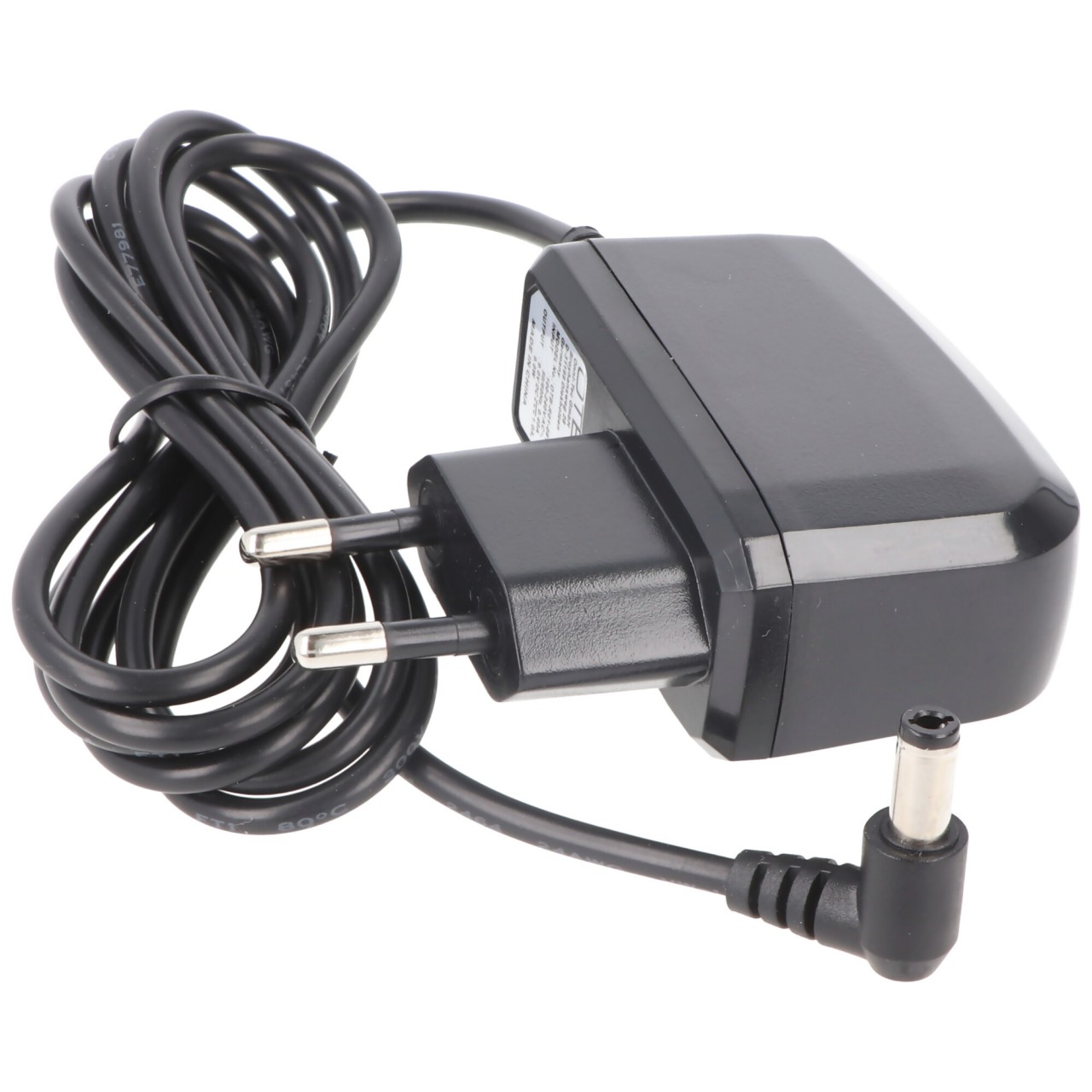 AccuCell Ladegerät für Nintendo Super Nintendo, SNES, Super Famicom, NES - 9V/1A - schwarz