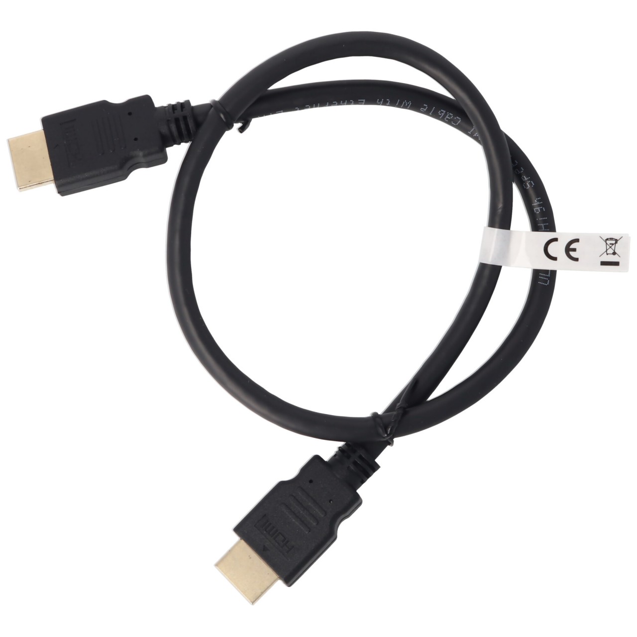 Ultra High-Speed HDMI Kabel mit Ethernet, Kabellänge 0,5 Meter