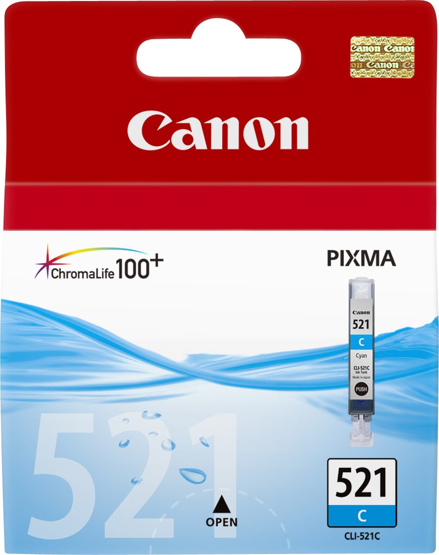 Canon Tintenpatrone CLI-521C 9ml cyan