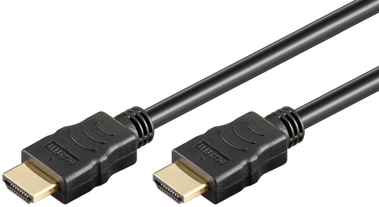 High-Speed HDMI Kabel mit Ethernet, HDMI-Stecker Typ A auf HDMI-Stecker Typ A, 10 Meter